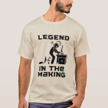 Rolig gamer-meme-t-shirt för spelentusiaster