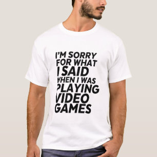 Rolig gamer- och GeekT-tröja som är ledsen för  Tröja