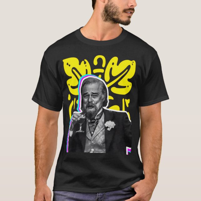 Rolig Gamla Leo T Shirt (Framsida)