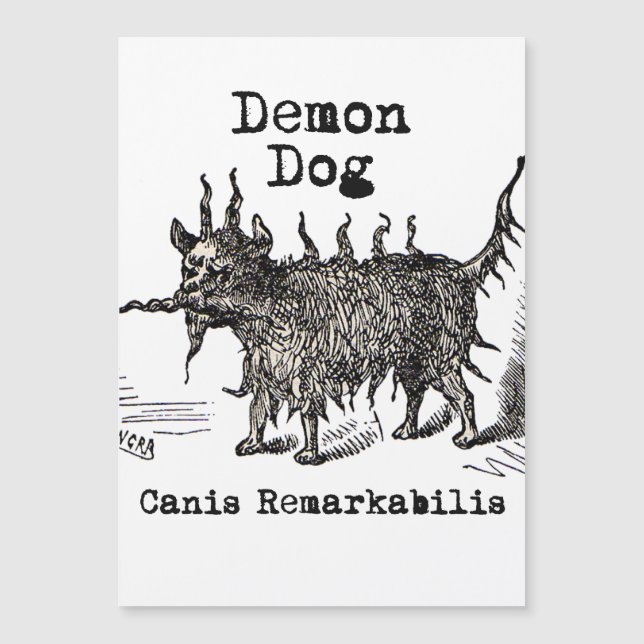 Rolig gammal hunddemon (Framsida)