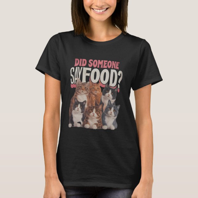 Rolig gammal katt-meme t shirt (Framsida)