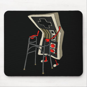Rolig Gammal Spelare Spel Retro 80-tal 90-tal TV-S Musmatta