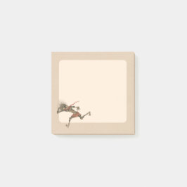 Rolig gammal Yokai-ande Post-it Block