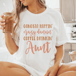 Rolig Gangsta-Faster T Shirt