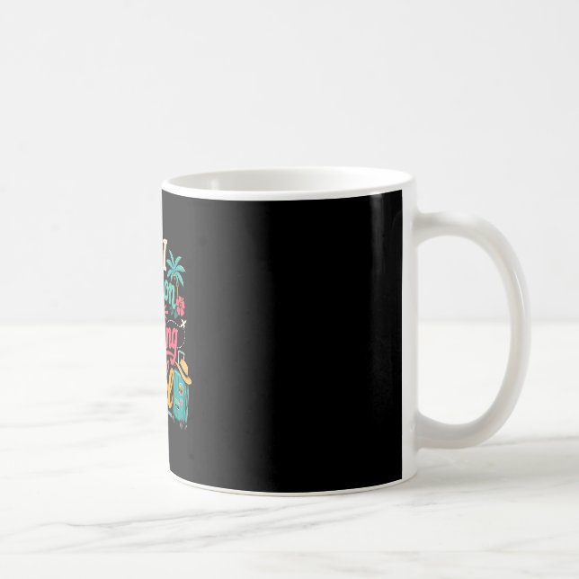 Rolig går i pension snart reser älskar semester kaffemugg (Höger)