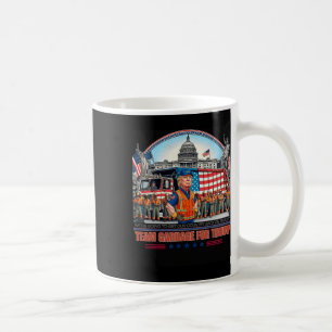 Rolig Garge För Trump Team Grabge Röst Trump Kaffemugg