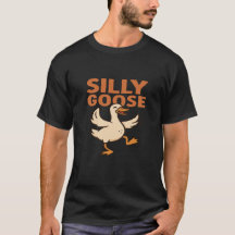 Rolig Gås T-Shirt | Roligt Gås Meme Tröja | Humor
