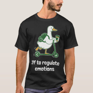 Rolig Gås Terapi För Att Reglera T Shirt
