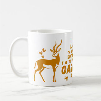 Rolig Gasellälskare, Jag Kan Se Ut Som, Gasell Kaffemugg