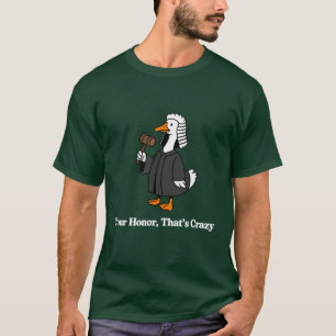 Rolig gåsläkare juristexamen present t shirt