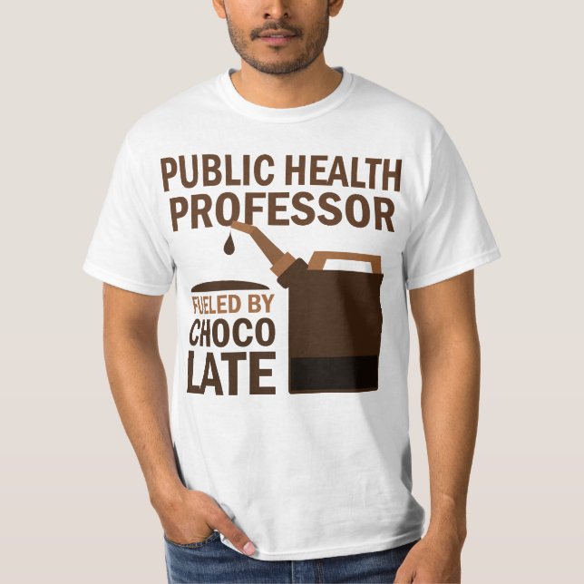 Rolig) gåva för allmän hälsaprofessor ( t shirt (Framsida)