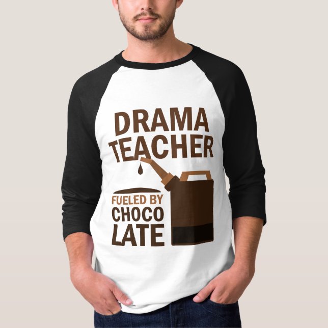 Rolig) gåva för dramalärare ( t-shirt (Framsida)