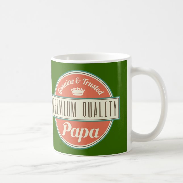 Rolig) gåva för pappa ( kaffemugg (Höger)