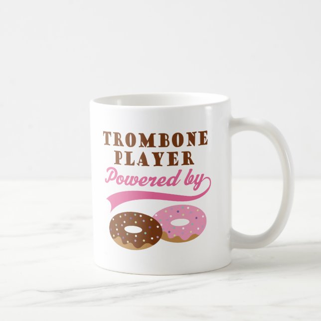 Rolig gåva för Trombonespelare Kaffemugg (Höger)