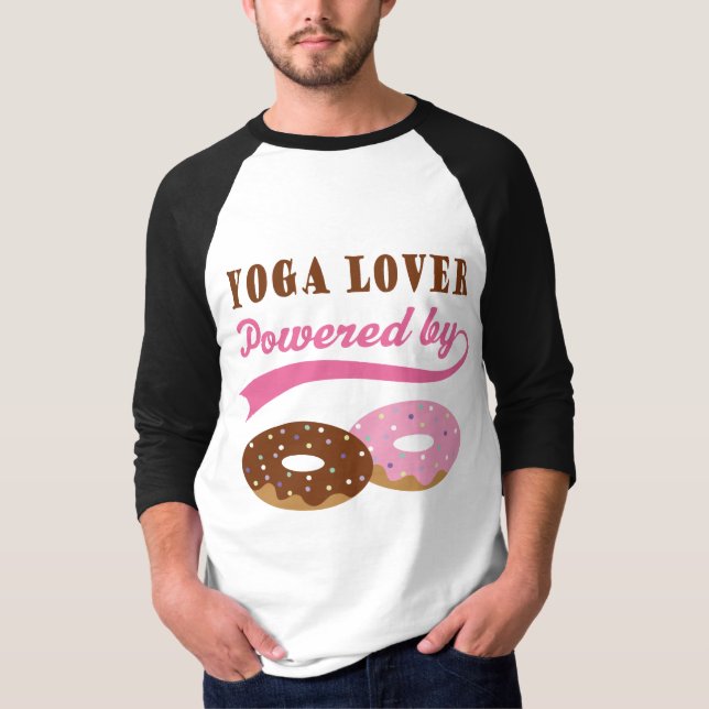 Rolig gåva för Yogaälskare Tee Shirt (Framsida)