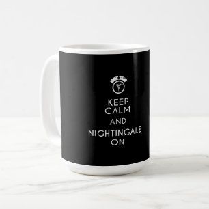 Rolig gåva RN för sjuksköterskaFlorence Kaffemugg