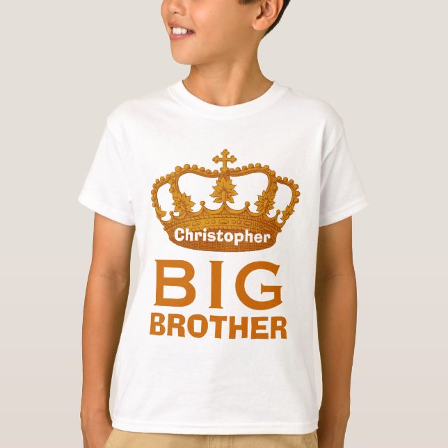 Rolig gåva V02 för krona för T-shirt (Framsida)