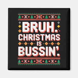 Rolig Gen Alpha Gen Z Slang Rolig Jul Sweater Magnet