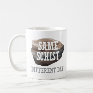 Rolig geologi samma Schist Kaffemugg