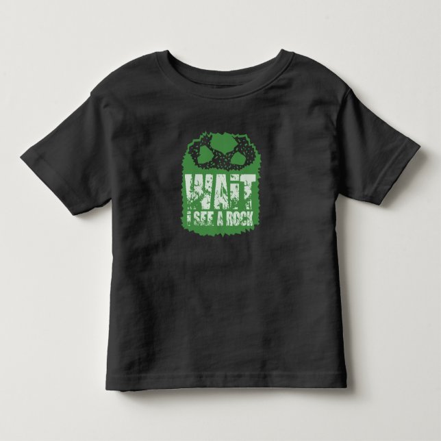 Rolig geologi - vänta, jag ser en sten t shirt (Framsida)