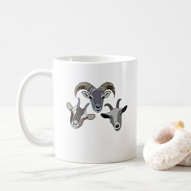 Rolig get kaffemugg (Med munk)