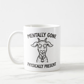 Rolig Get Mental Tuff Fysiskt Närvarande Mugg
