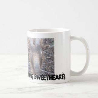 Rolig getkopp kaffemugg