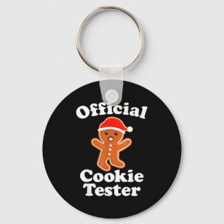 Rolig Gingerbread Man Cookie Tester Jul  Nyckelring