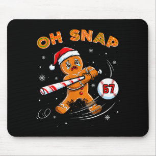 Rolig Gingerbread Man Oh Snap 67 Baseball Meme Rol Musmatta