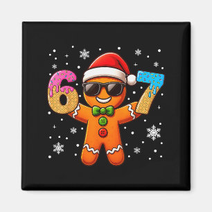 Rolig Gingerbread Sex Sju 67 Glass Drip Jul Magnet
