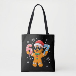 Rolig Gingerbread Sex Sju 67 Glass Drip Jul Tygkasse