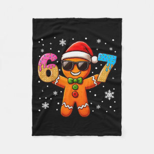 Rolig Gingerbread Sex Sju 67 Glass Druch Jul Fleecefilt