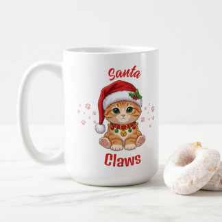 Rolig Gingerkatt Jul Tomtehatt Puns Kaffemugg