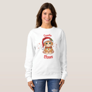 Rolig Gingerkatt Jul Tomtehatt Puns T Shirt