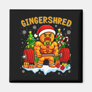 Rolig Gingkakskille Gym Kroppsträning Magnet