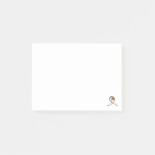 Rolig Giraff-grafik – Sött & Coolt Djurdesign Post-it Block