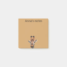 rolig giraff och brun bakgrund,anpassad