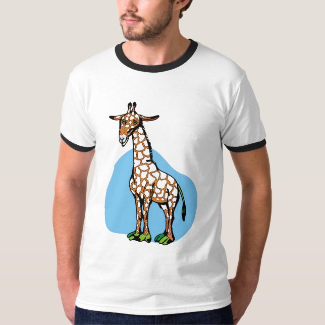 Rolig giraff t shirt (Framsida)