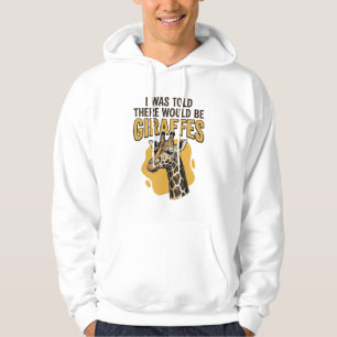 Rolig Giraff Vintage Gravyr Tröja Design_1 Hoodie