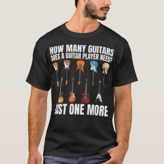Rolig gitarr för gitarrspelare t shirt