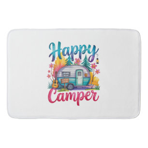 Rolig Glad Campare Camping Kläder Trailerhus Husbi Badrumsmatta