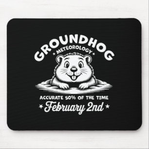 Rolig Glad Groundhog Day 2 Februari Phils Meteo Musmatta