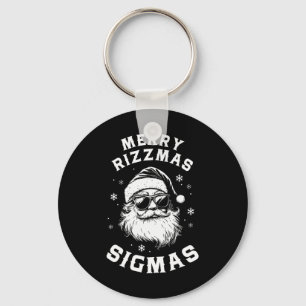 Rolig Glad Rizzmas Sigmas Barn Tonåringar Skola Ch Nyckelring