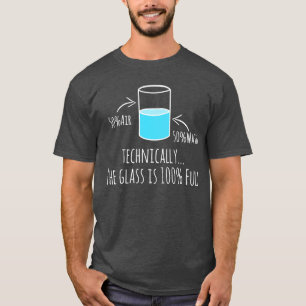 Rolig Glass Sarcasm för vetenskapslärare- eller Tee