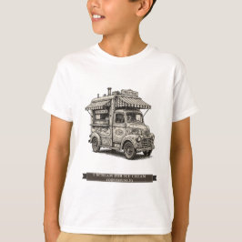 Rolig Glassbil för Barn T Shirt