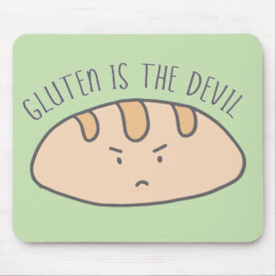 Rolig Gluten är den fria djävulenglutenen Musmatta