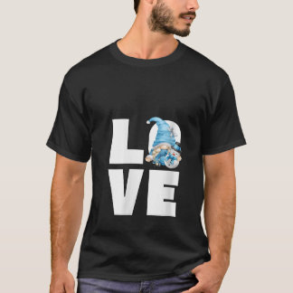 Rolig Gnom-Gumma För Kvinnor Snemann Dekoration T Shirt