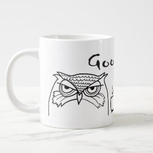 Rolig God Morgon Citat Jumbo Mugg