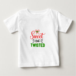 Rolig Godisrand Julskjorta Söt Men Twisted T Shirt