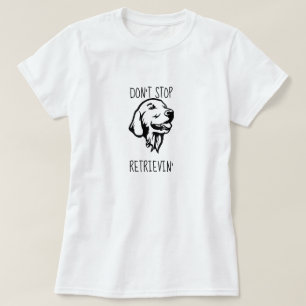 Rolig Golden Retriever Basic T-Shirt